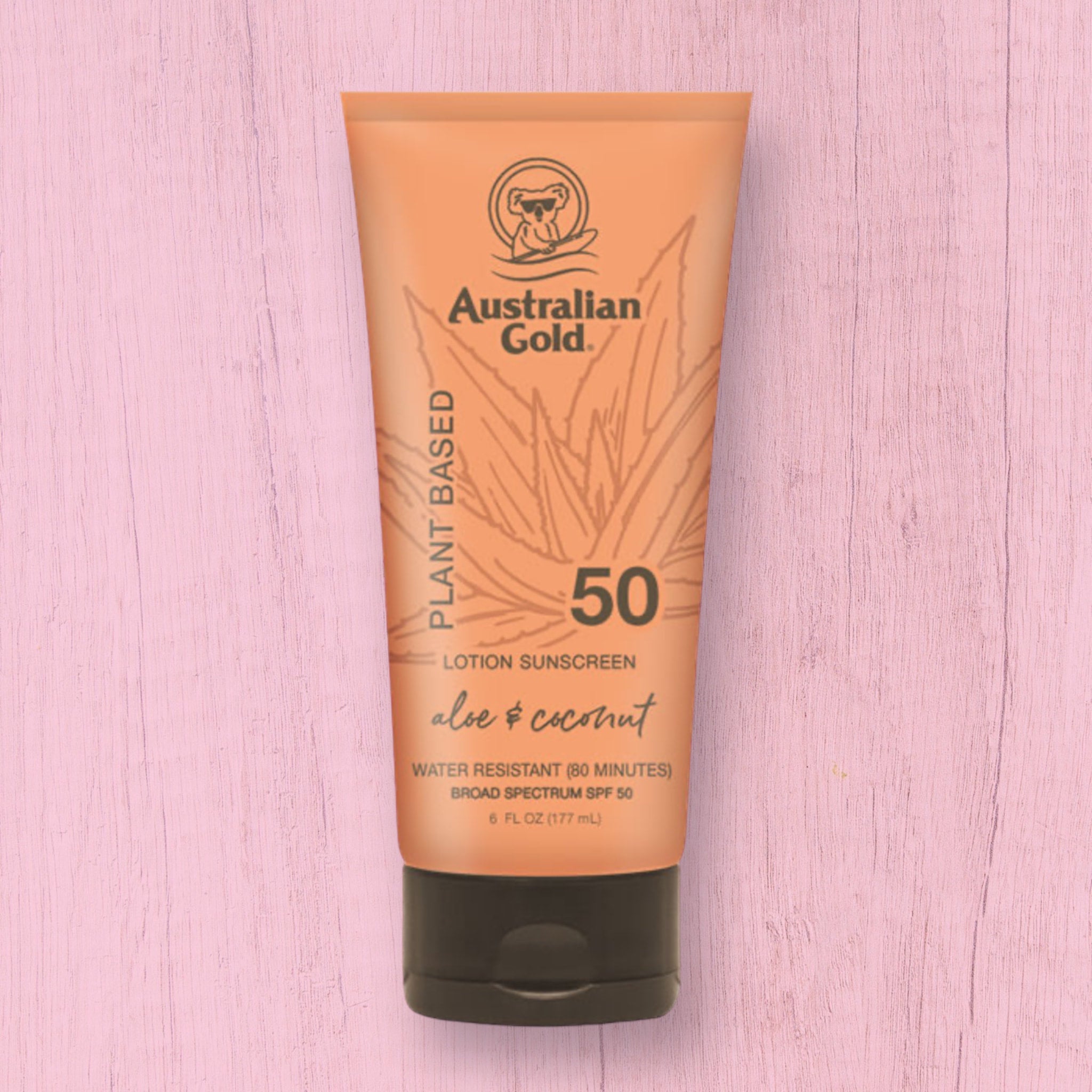 Australian Gold PLANT BASED Aloe & Coconut SPF 50 6 fl. oz Spray Me